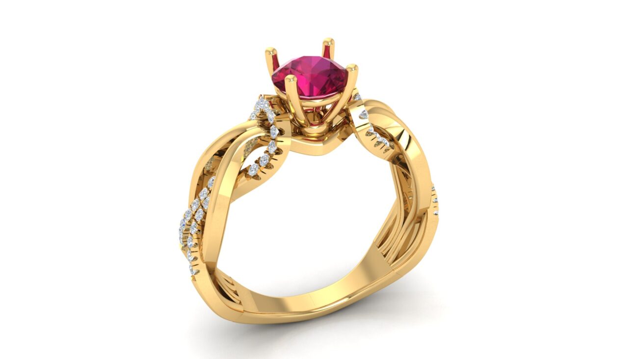 Jewelry Ring 3D Model JM03