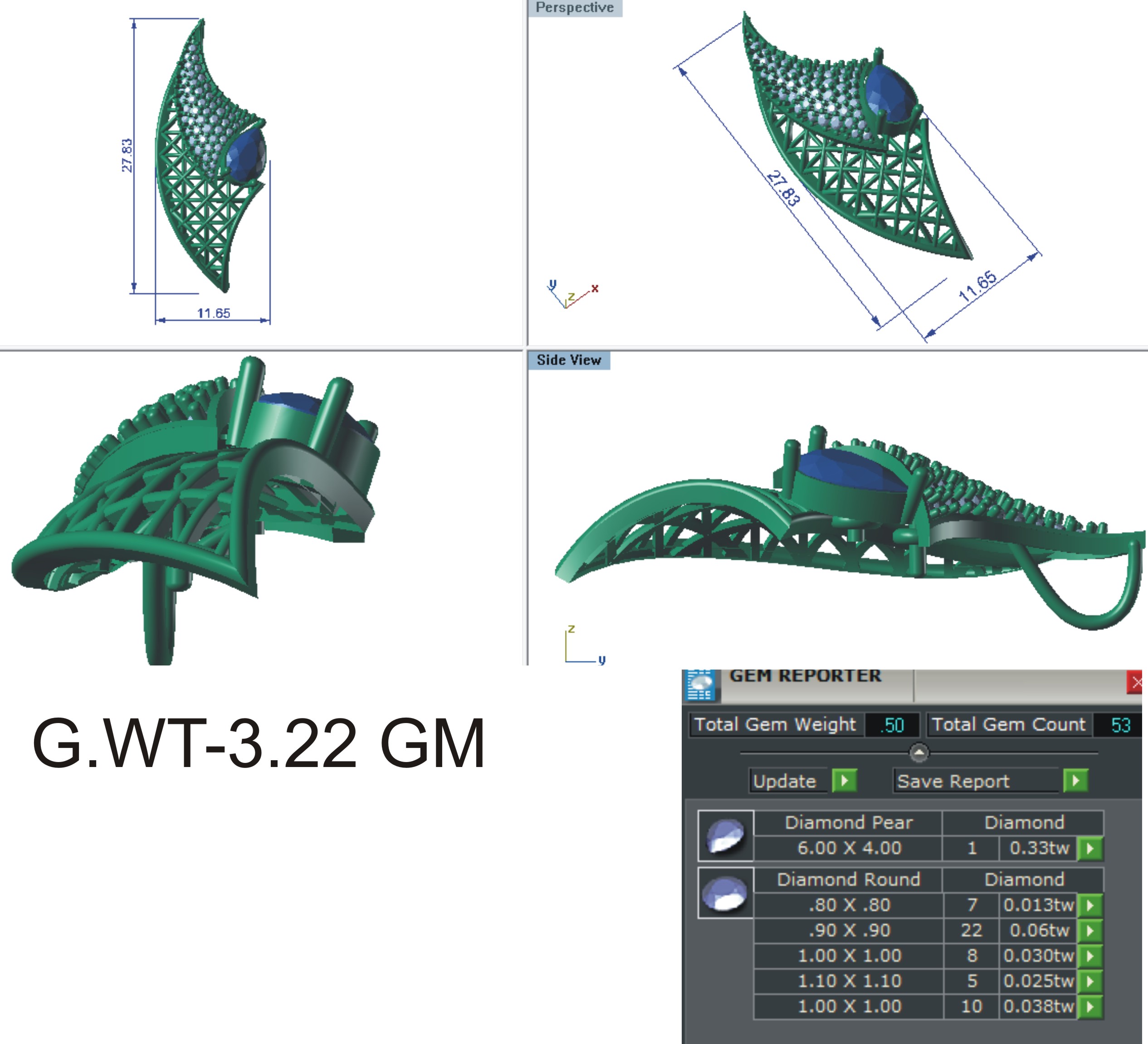 4 Elegant Diwali 2025 Inspired Pendant STL - 3D Jewelry Model - Image 2
