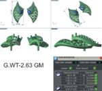 Elegant Diwali 2025 Inspired Pendant STL - 3D Jewelry Model