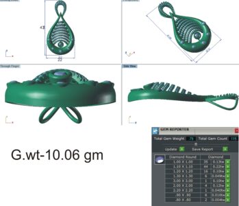 3D Printable Pendant for Diwali 2025: Festive Design STL File