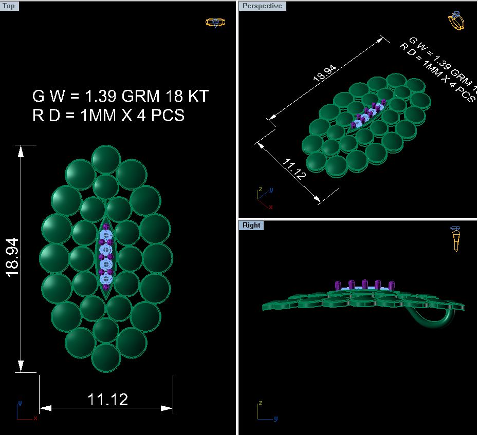 6 p Diwali 2025 Festival Glow Pendant STL - Jewelry 3D Model - Image 2