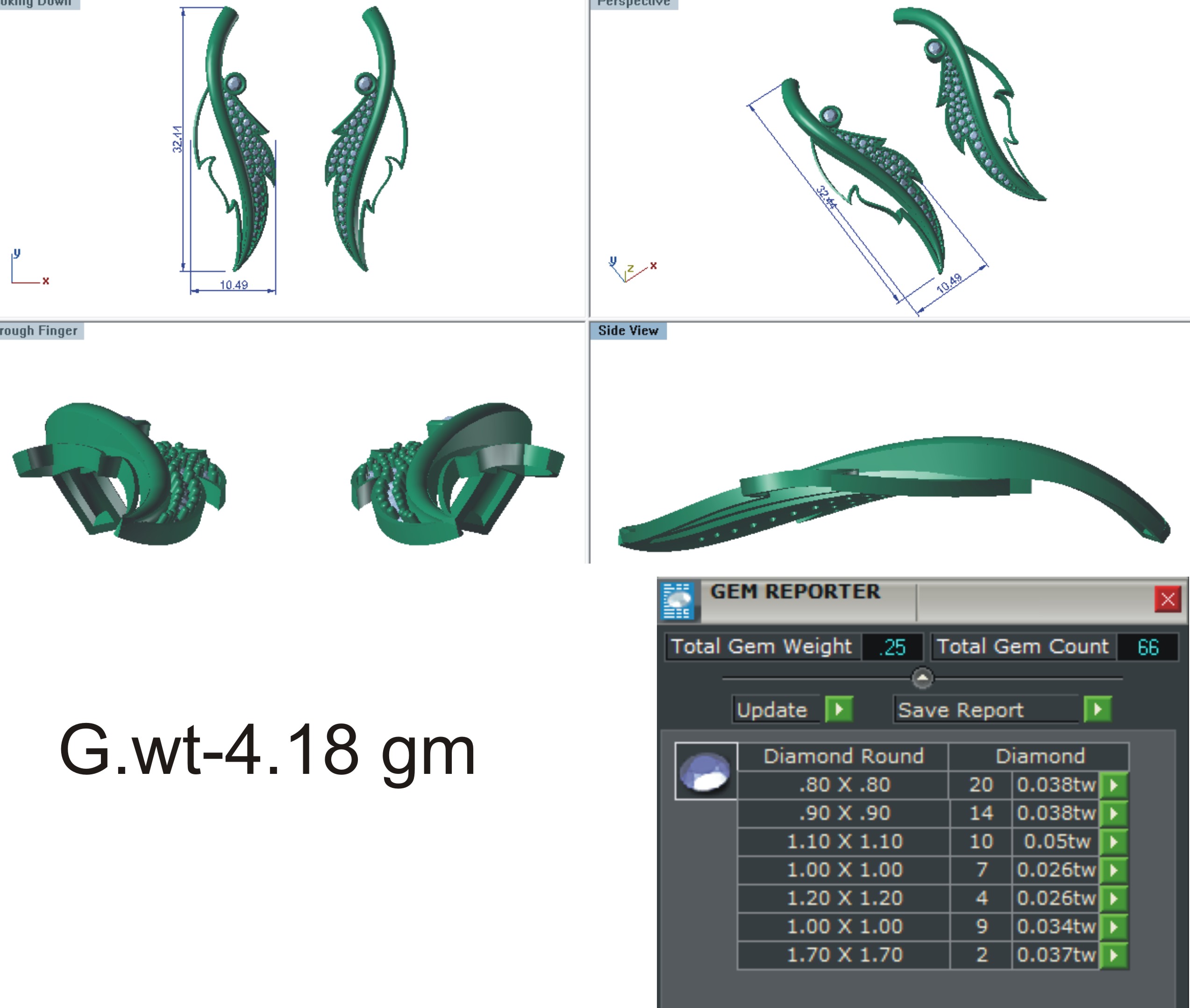 6.jpg ER Auspicious Diwali 2025 Pendant STL File - Traditional 3D Model - Image 3