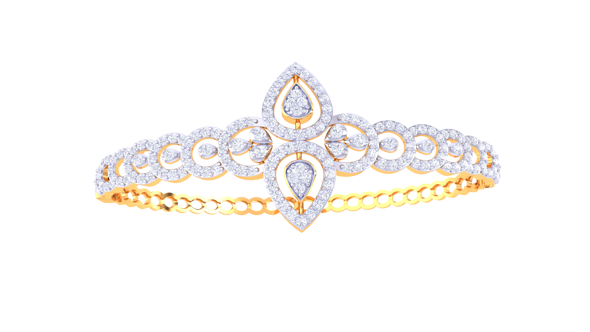 B-1B Classic Diamond Tennis Bracelet 3D Model - Image 5