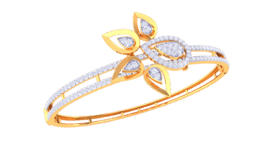 Timeless Gold Chain Bracelet 3D Model