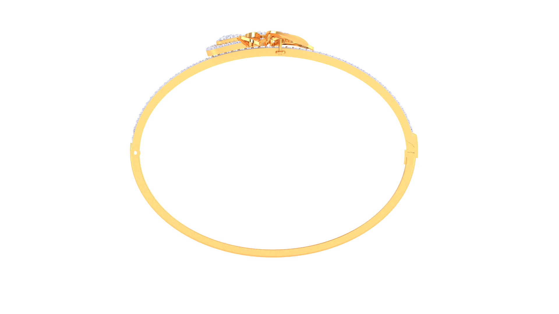 B-2C Timeless Gold Chain Bracelet 3D Model - Image 6