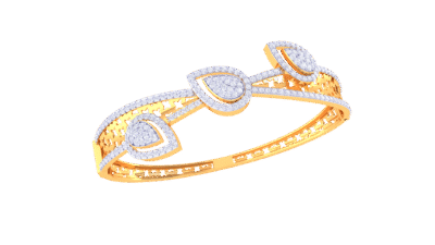 Elegant Pearl Bracelet 3D Model
