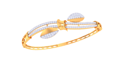 Solid Bangle Bracelet 3D Model diwali 2025