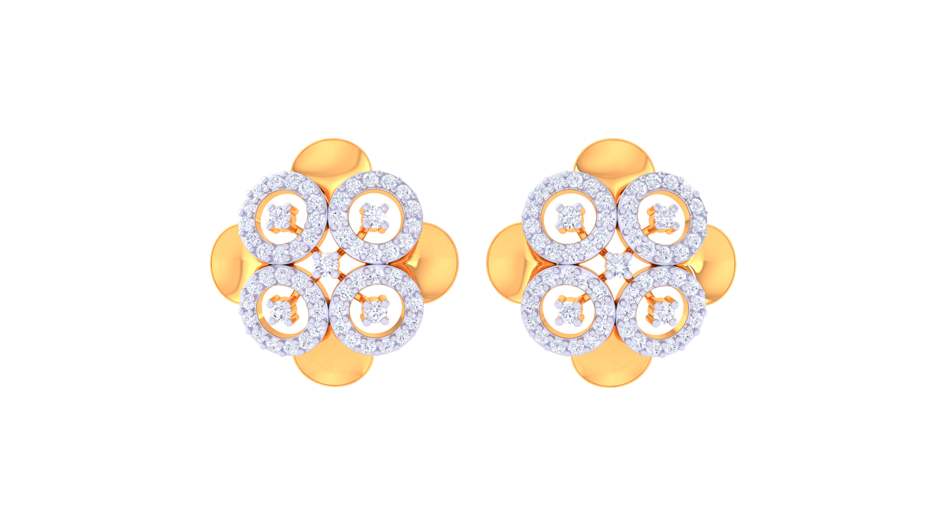 E-12B Minimalist Earring 3D Models  Clean & Modern Jewelry Designs - Image 5