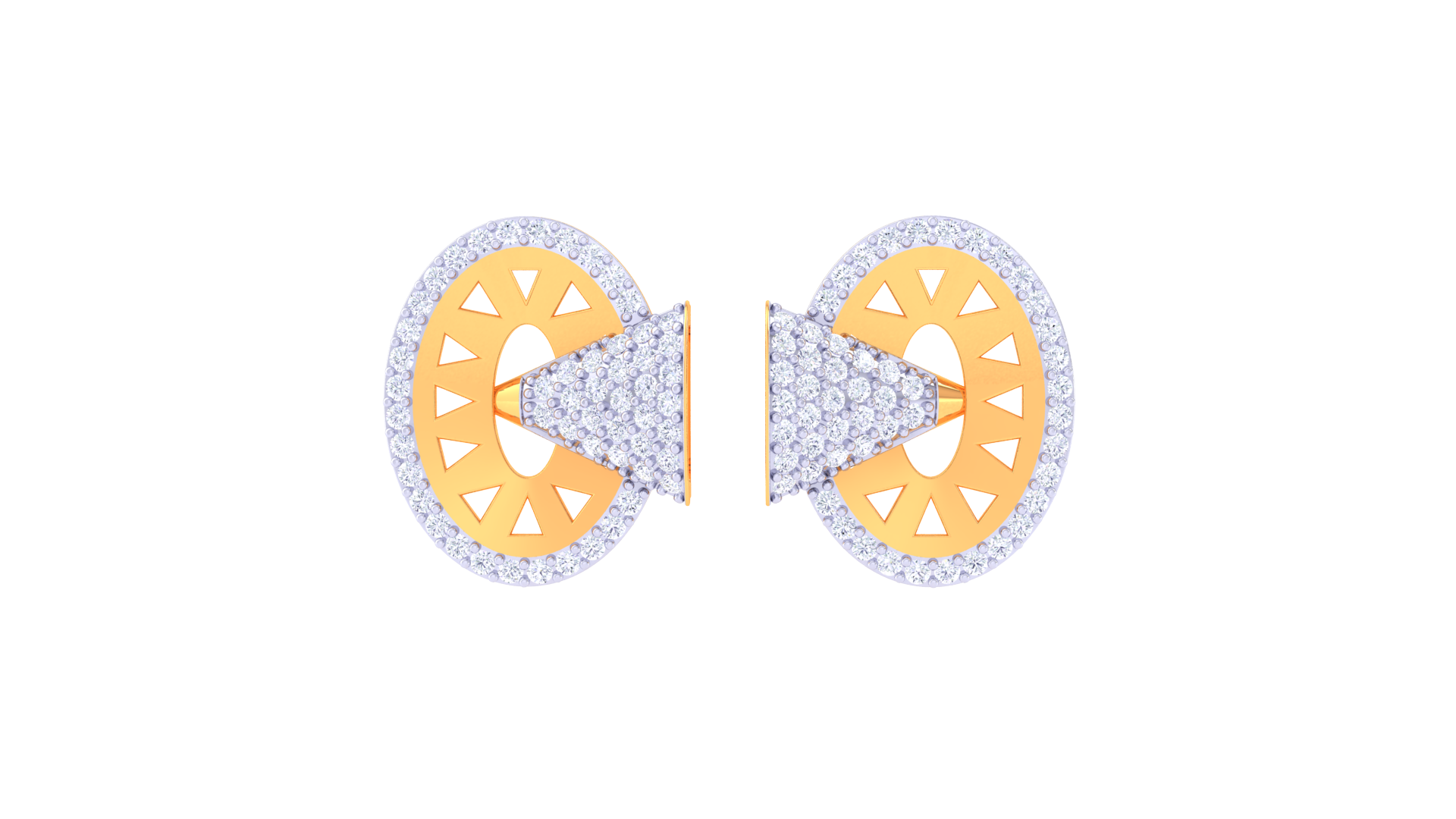 E-7B Earring 3D Model Collection for Jewelers & 3D Artists - Image 5