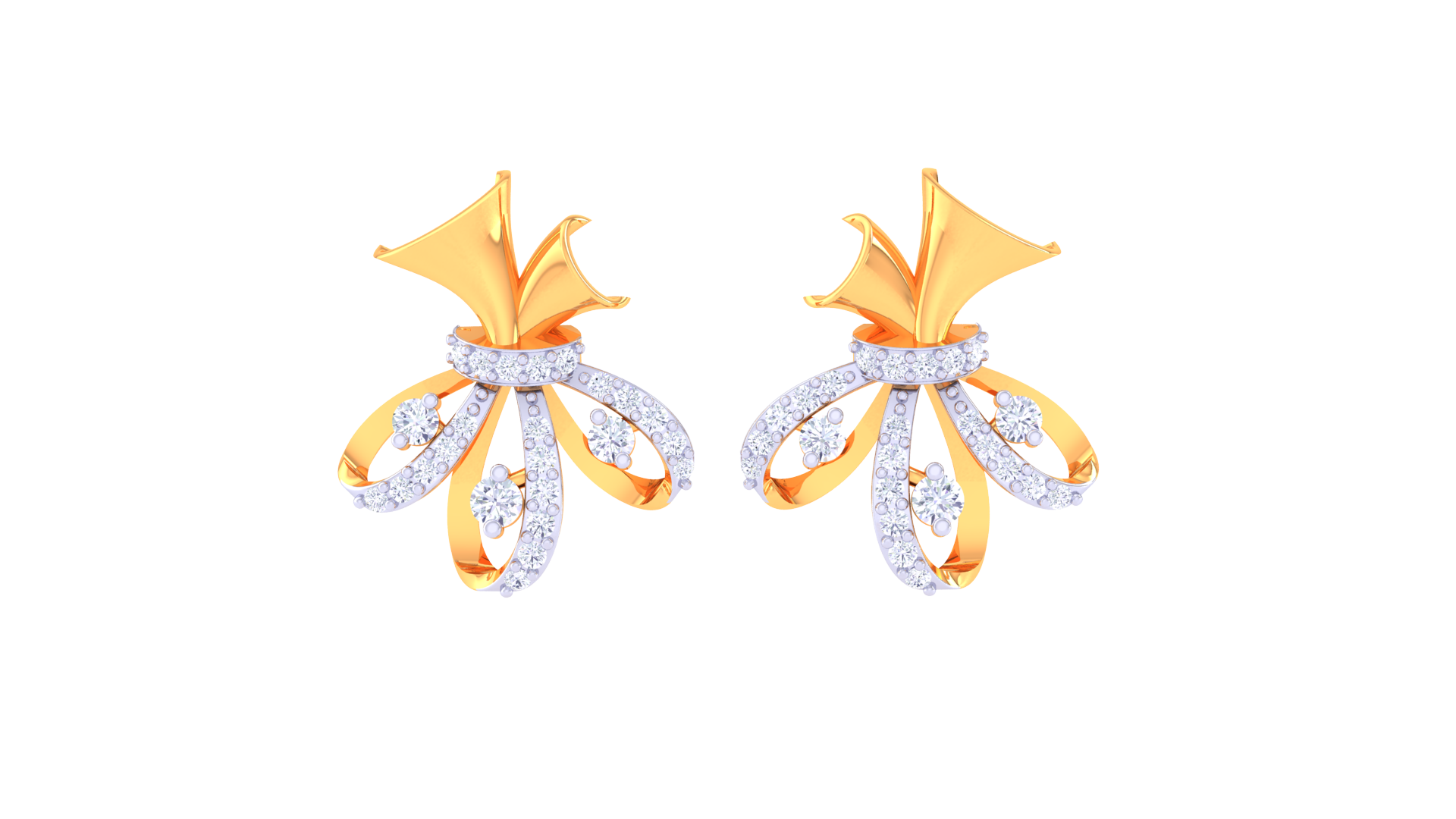 E-8B Luxury & Fashion Earring 3D Models | High-Resolution Files - Image 5