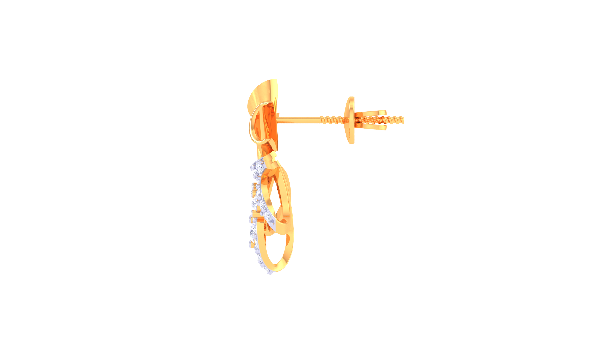 E-8C Luxury & Fashion Earring 3D Models | High-Resolution Files - Image 6