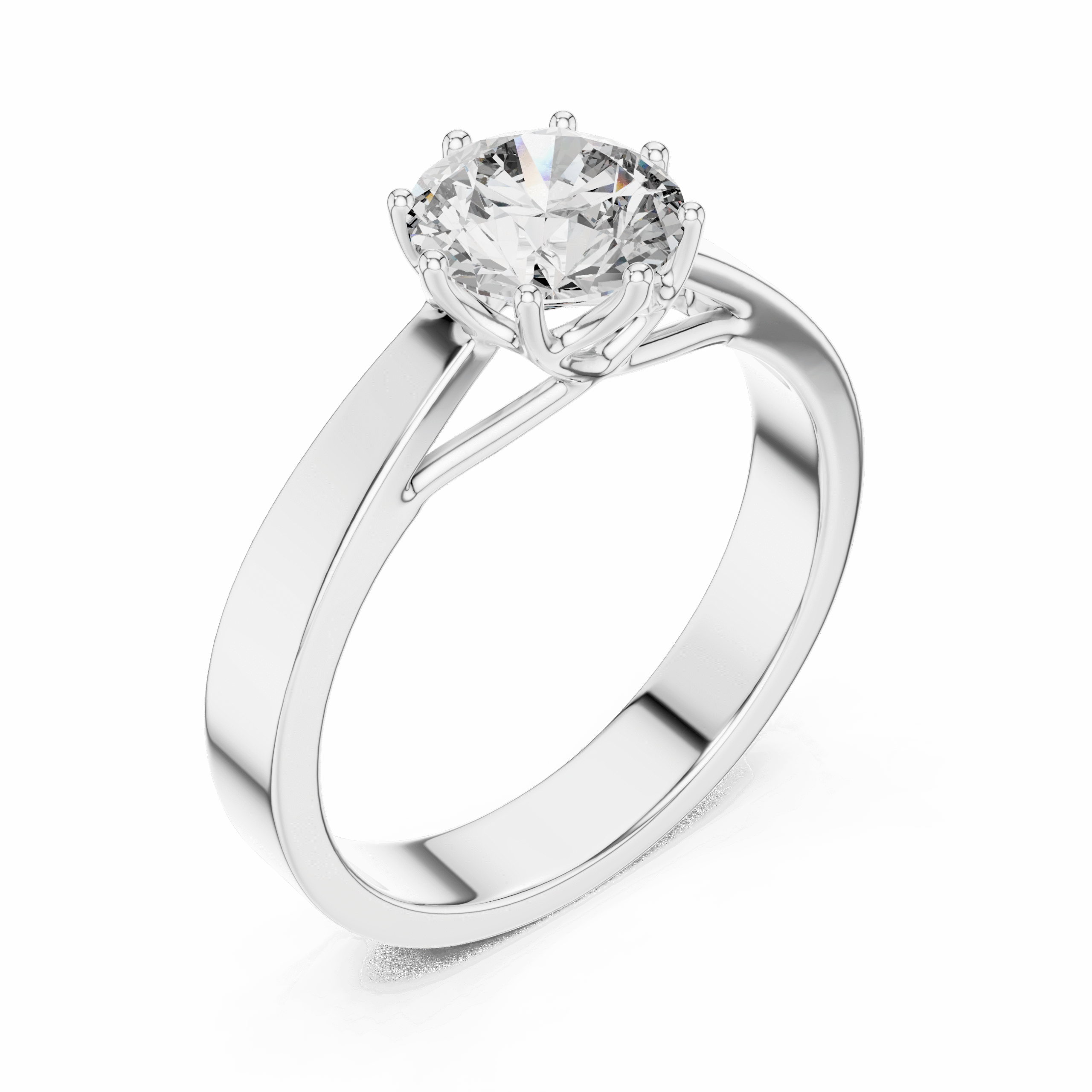 LR-0001-01@W-#viwe2 Ladies Ring 3D Model Files - Download Jewelry Designs - Image 4