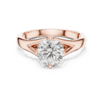 Engagement Ring STL Models and Renderings for 3D Printing - Image 2