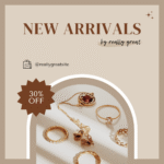 Rose Gold Earring Loop Hoops | Shiny Antique-Style Hoops - Image 9