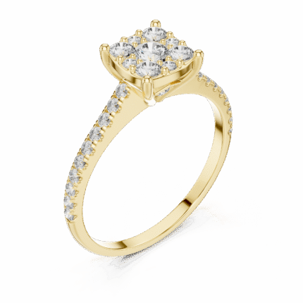 Instant Download: Ladies Ring 3D Model Jewelry Files