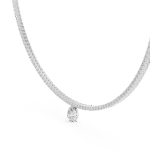 Feather Light Pendant Necklace STL: Airy, Elegant Silhouette - Image 4