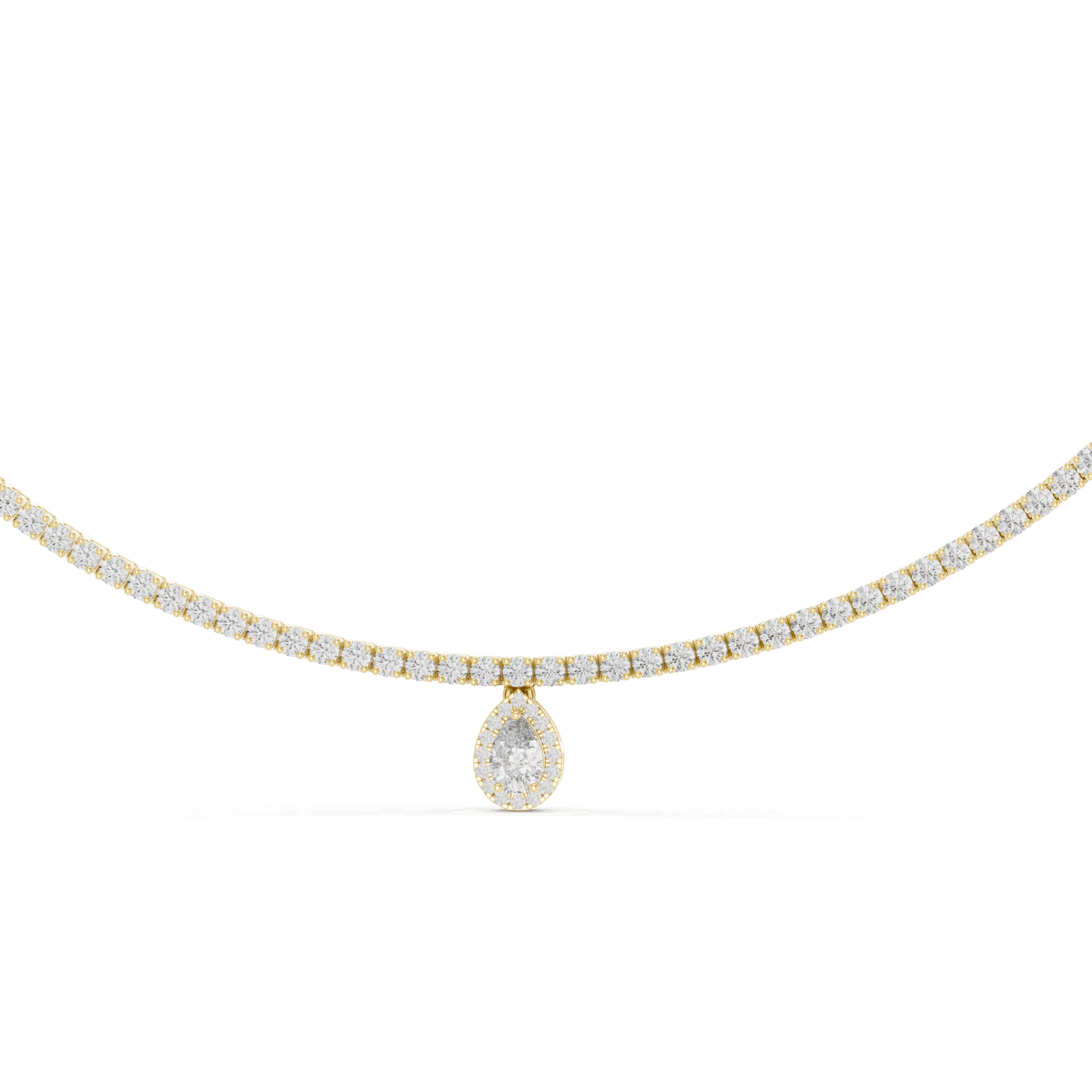 GNK-0002@Y-#viwe4 Feather Light Pendant Necklace STL