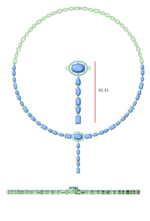 Solar Ribbon Necklace STL: Curved Light Path, Gentle Shine - Image 10