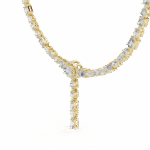 Solar Ribbon Necklace STL: Curved Light Path, Gentle Shine - Image 6