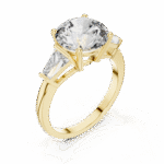 Couture Jewelry STL Models with Ultra-Realistic Renders