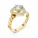 3D Model Files Download: Ladies Ring Jewelry