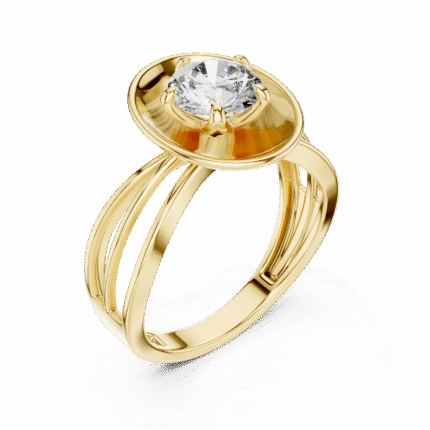 Jewelry 3D CAD: Ladies Ring Model Files Download