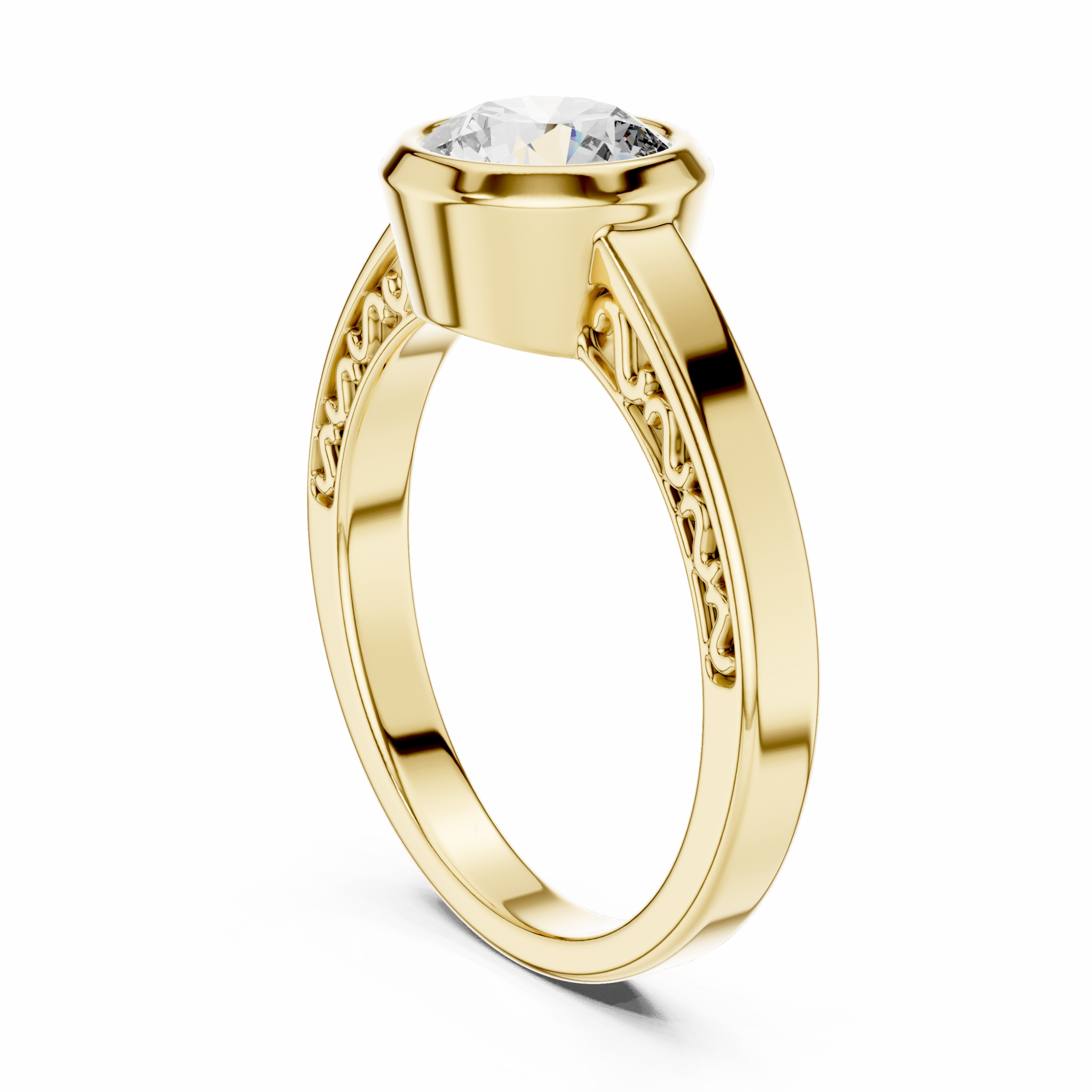 LR-0111-01@Y-#viwe1 Professional Ladies Ring 3D Models for Jewelry Design - Download - Image 1