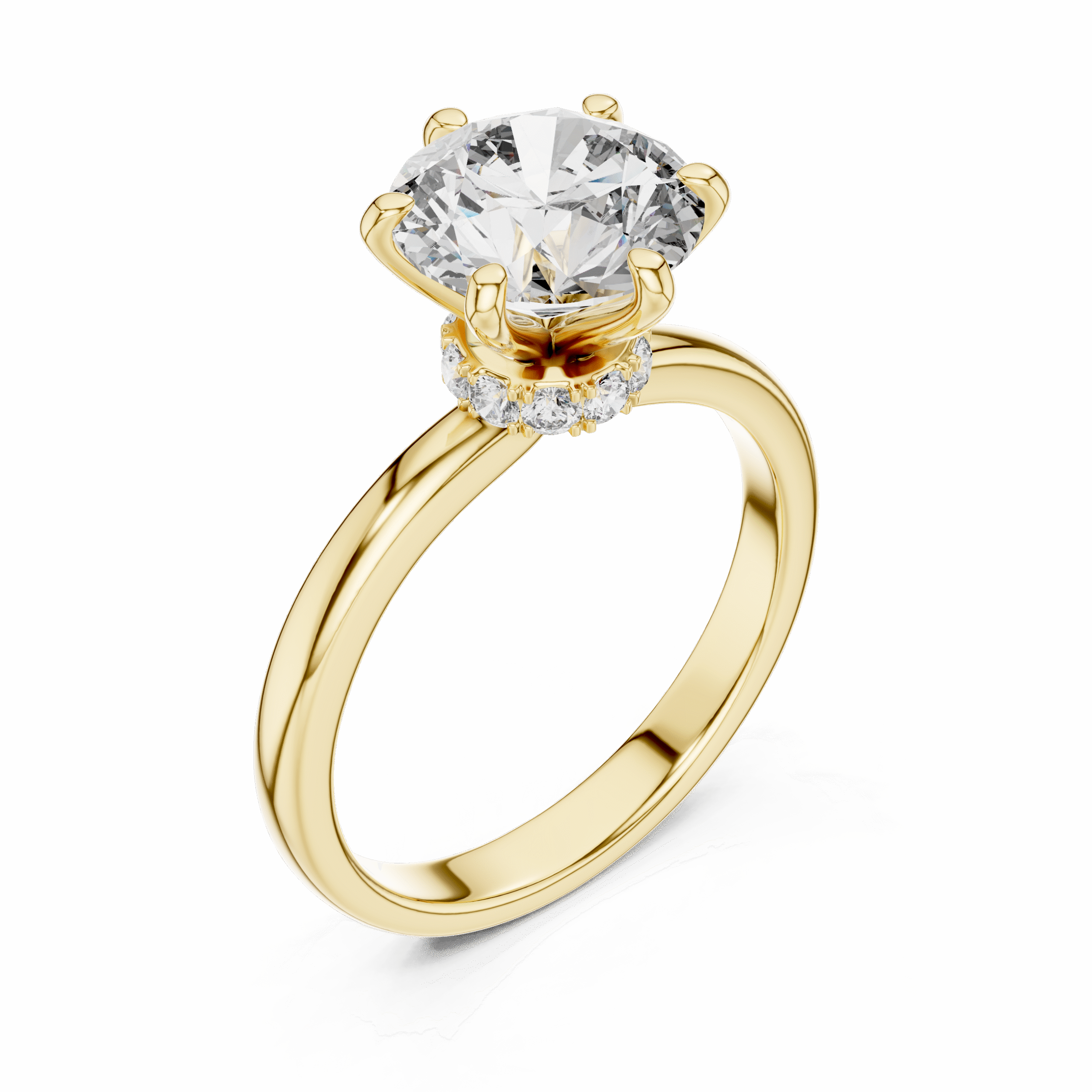 LR-0171-01@Y-#viwe2 Jewelry Design Software: Ladies Ring 3D Model Download - Image 1