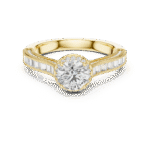 STL/OBJ Ladies Ring 3D Model Files Download for Jewelry - Image 5