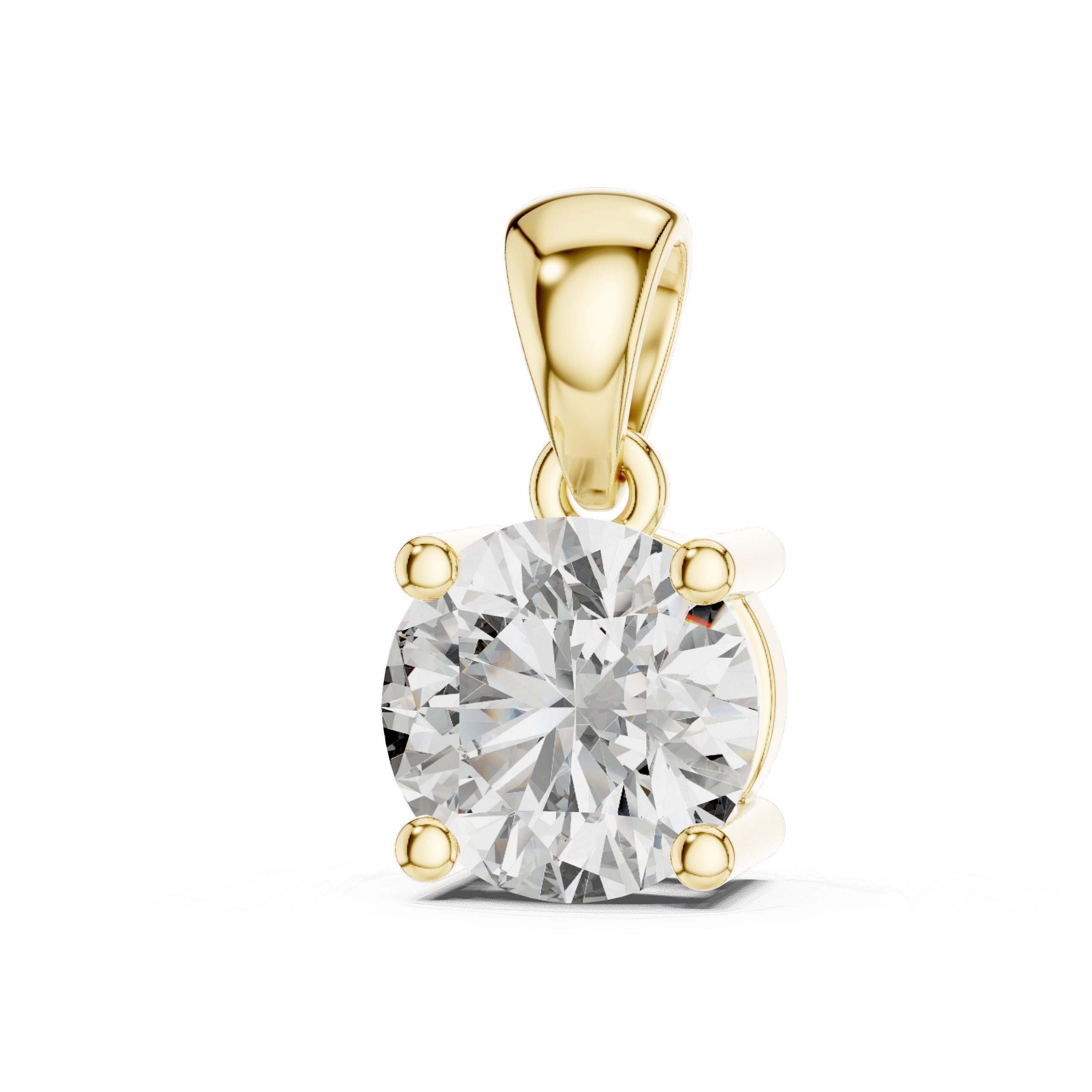 Rendered Pendant STL File – 3D Print Jewelry Model