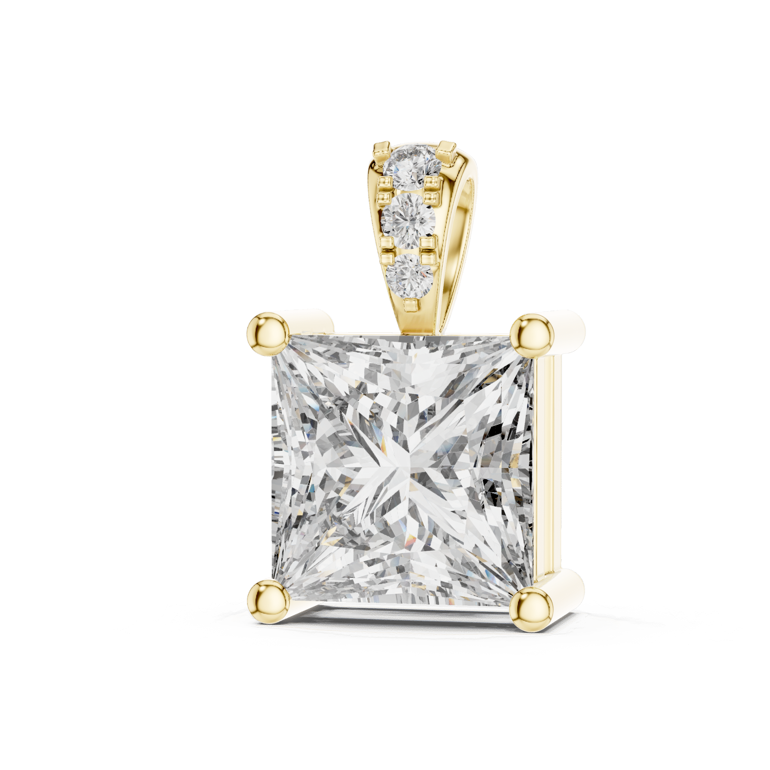 Modern Pendant 3D Print Model – STL Jewelry Design