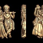 Laddu Gopal Murti STL - Baby Krishna 3D Model