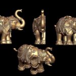Gajaraj STL – 3D Printable Elephant King Statue