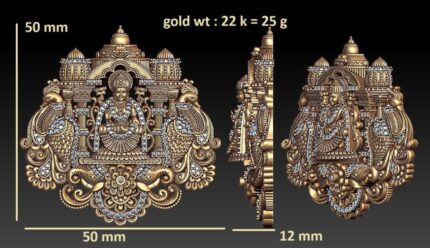 Lakshmi Temple Model STL - Divine Abode 3D Printable