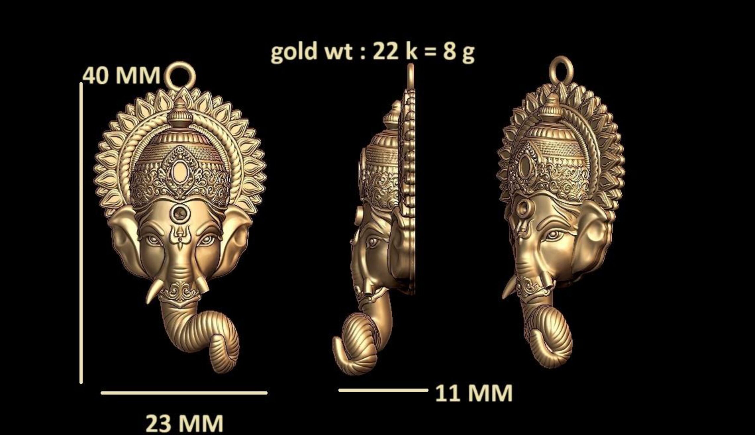 new god murti 100-images-3 Balaji & Ganesha Dual Divine Sculpture STL - Image 1