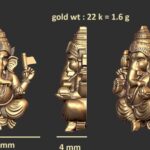 Dancing Ganesha Murti STL - Dynamic Pose 3D Model