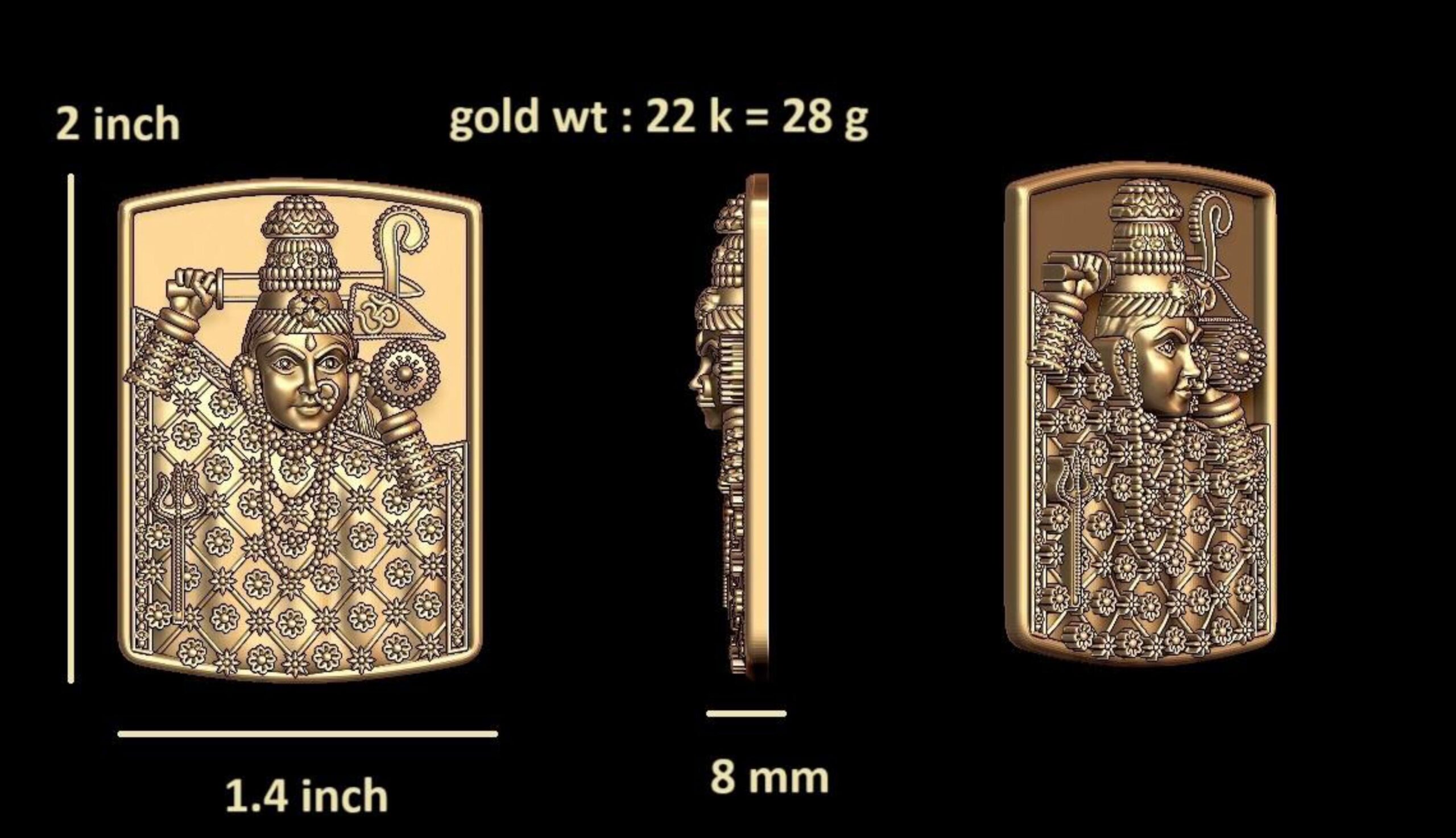 Shri Swami Samarth Statue – 3D Printable STL File for Home Shrine