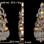 Maa Lakshmi Statue STL – Goddess of Wealth for 3D Printing