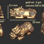 Vedic Pashu STL - Sacred Animal Deity 3D Model