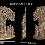 Minakshi Devi Statue STL – Hindu Goddess for 3D Printing