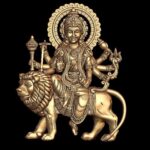 Maa Jagadamba Statue STL – Divine Mother Goddess for 3D Printing,
