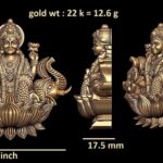 Gajalaxmi STL – 3D Printable Lakshmi with Elephants