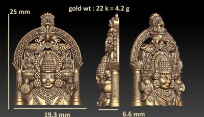 Tirupati Balaji Murti – 3D Print Ready STL Bust