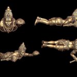 3D Printable Hanuman Murti STL - Devoted Monkey God Model