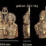 Shiva & Parvati Murti STL – 3D Printable Hindu Divine Couple Statue