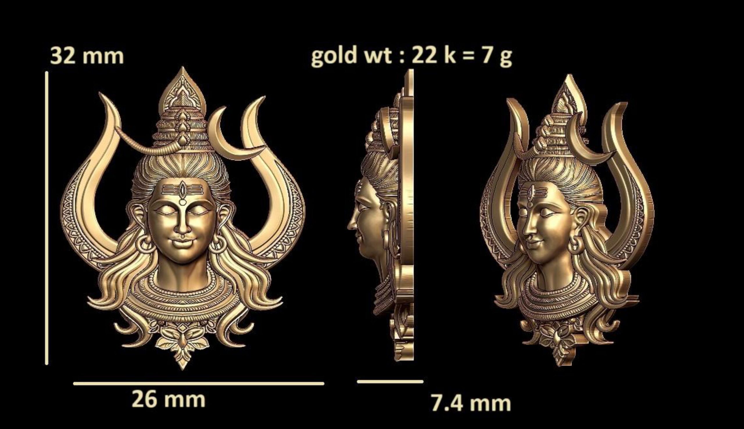new god murti 100-images-94 Shiva Shankar Murti STL - Benign & Benevolent Deity 3D Printable - Image 1