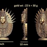 Renuka Devi Murti STL – 3D Printable Hindu Goddess Statue
