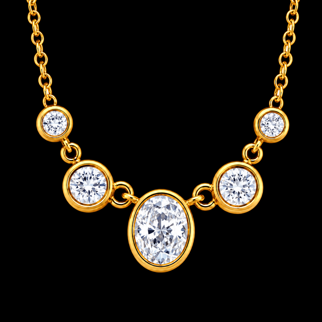 Elegant Gold Necklaces